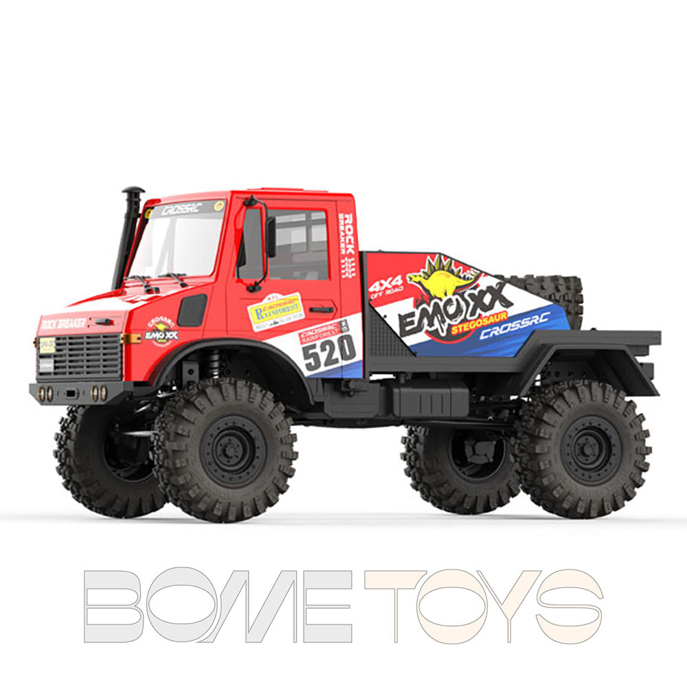 CROSSRC EMO XX Big Dinosaur Sword Dragon Thunder Dragon 1/6 RC Car 4x4 6x6 Climbing Crawler Rally Truck Off-Road Vehicle