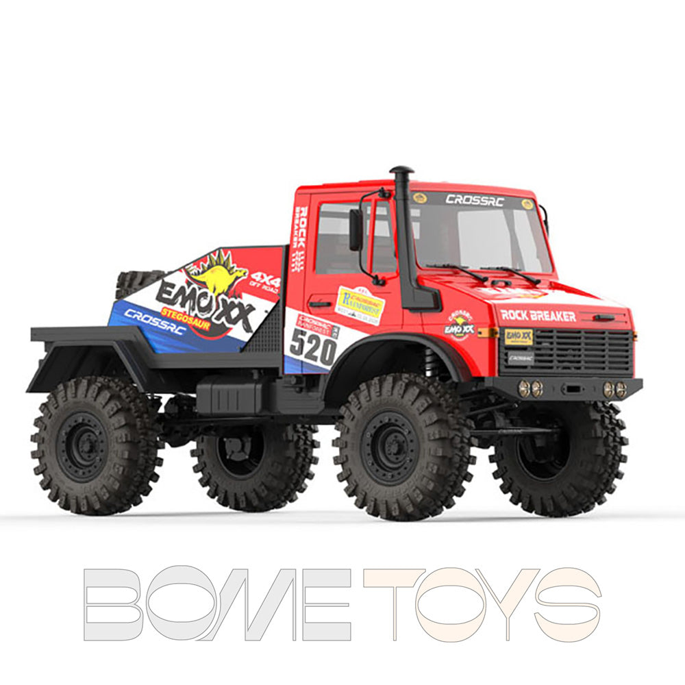 CROSSRC EMO XX Big Dinosaur Sword Dragon Thunder Dragon 1/6 RC Car 4x4 6x6 Climbing Crawler Rally Truck Off-Road Vehicle