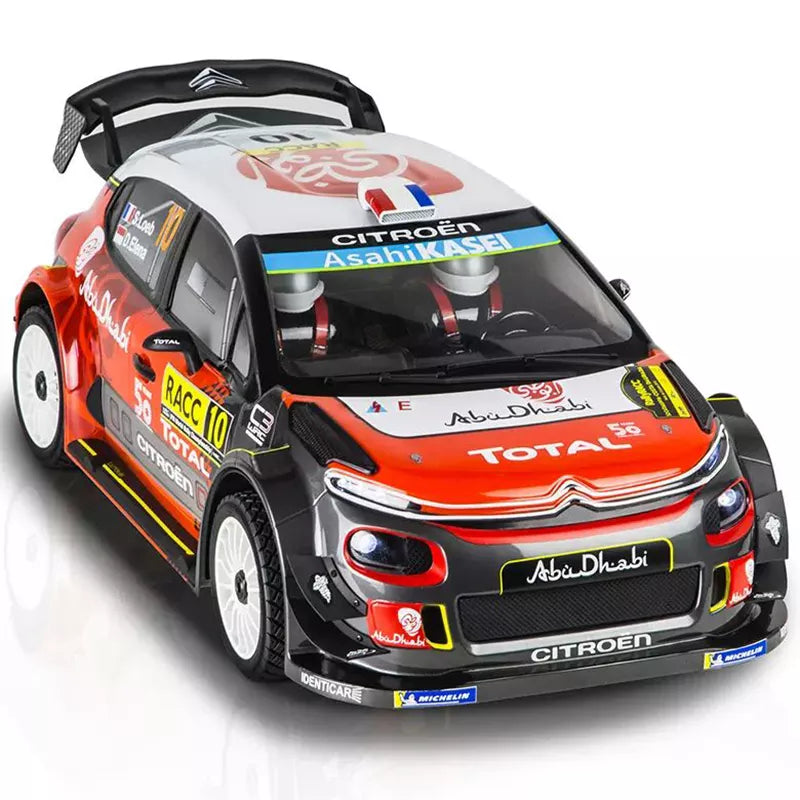 TRACTION HOBBY KM WRC C3 1/7 RC Car 4WD Drift Rally Racing Brushless 2.4GHz Off-road Model RTR