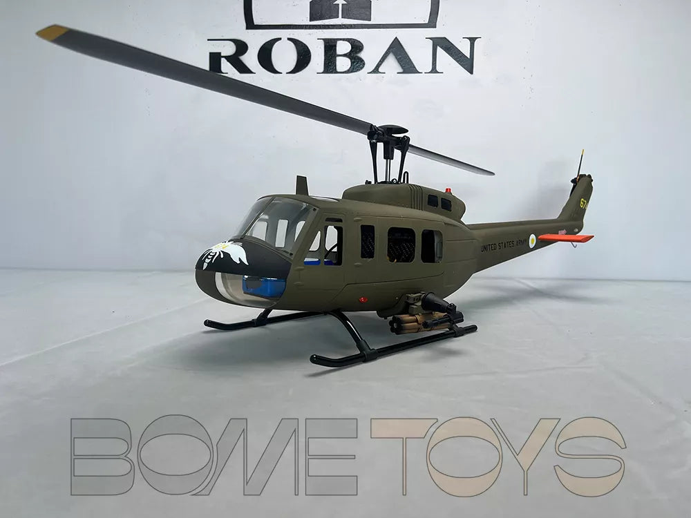 ROBAN 470 UH-1D RC Helicopter GPS X2 Flight Control System LED Lighting System PNP/RTF Version Helicopter
