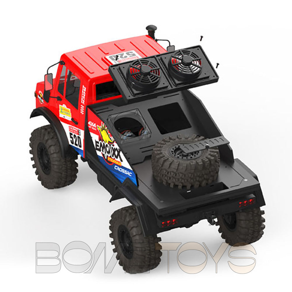 CROSSRC EMO XX Big Dinosaur Sword Dragon Thunder Dragon 1/6 RC Car 4x4 6x6 Climbing Crawler Rally Truck Off-Road Vehicle