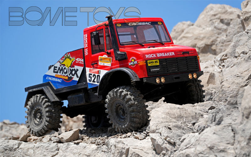CROSSRC EMO XX Big Dinosaur Sword Dragon Thunder Dragon 1/6 RC Car 4x4 6x6 Climbing Crawler Rally Truck Off-Road Vehicle