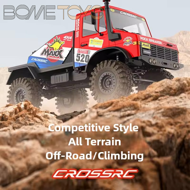 CROSSRC EMO XX Big Dinosaur Sword Dragon Thunder Dragon 1/6 RC Car 4x4 6x6 Climbing Crawler Rally Truck Off-Road Vehicle