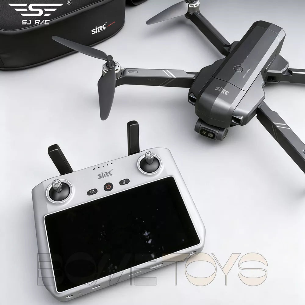 SJRC F11 S3 XR 3-Axis Gimbal 4K Drone EIS HD Camera GPS 5G WiFi Brushless Quadcopter Remote Control With Screen