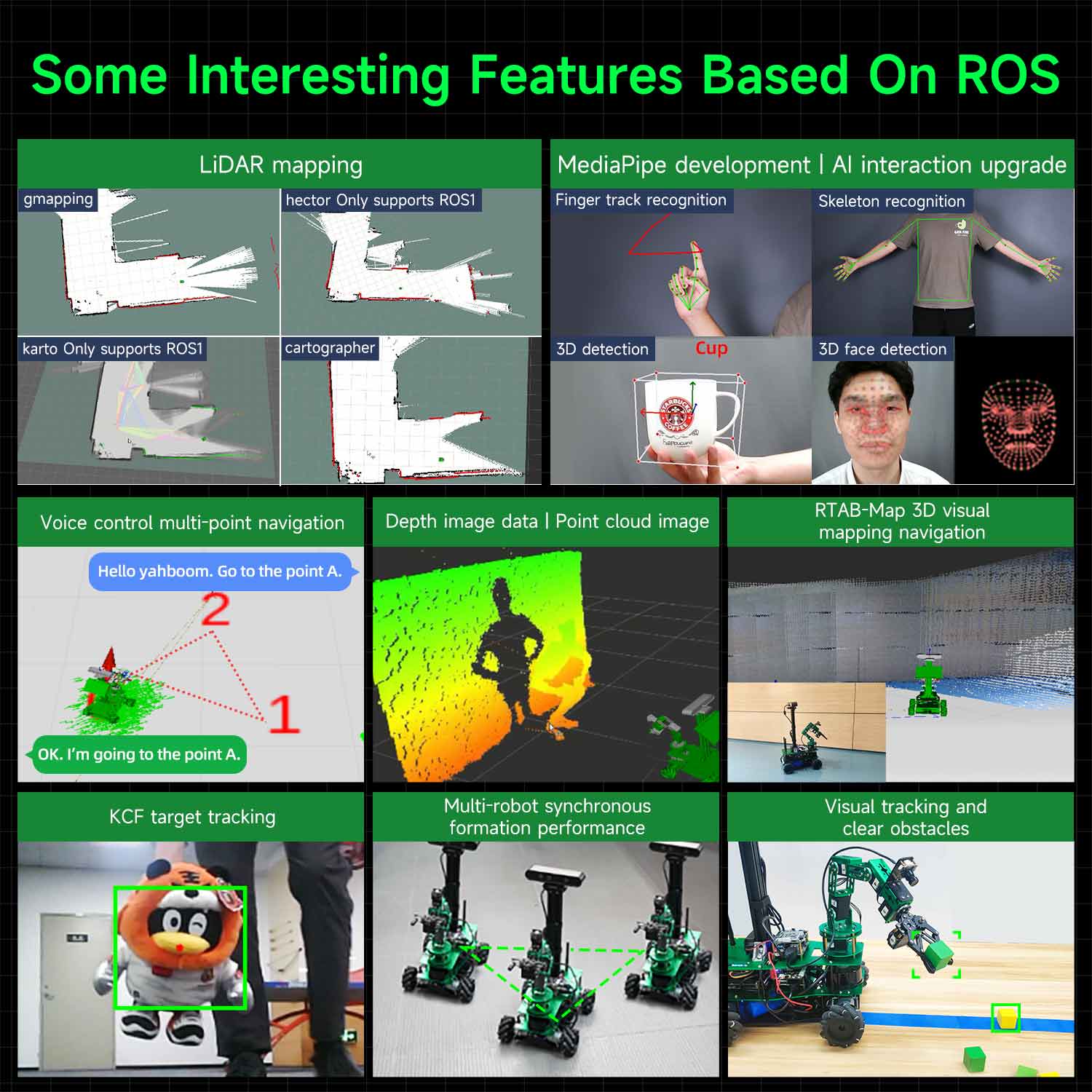 ROSMASTER X3 PLUS ROS STEM Education Python Programming Robot for Jetson NANO 4GB/Orin NX/Orin NANO/RaspberryPi 5B