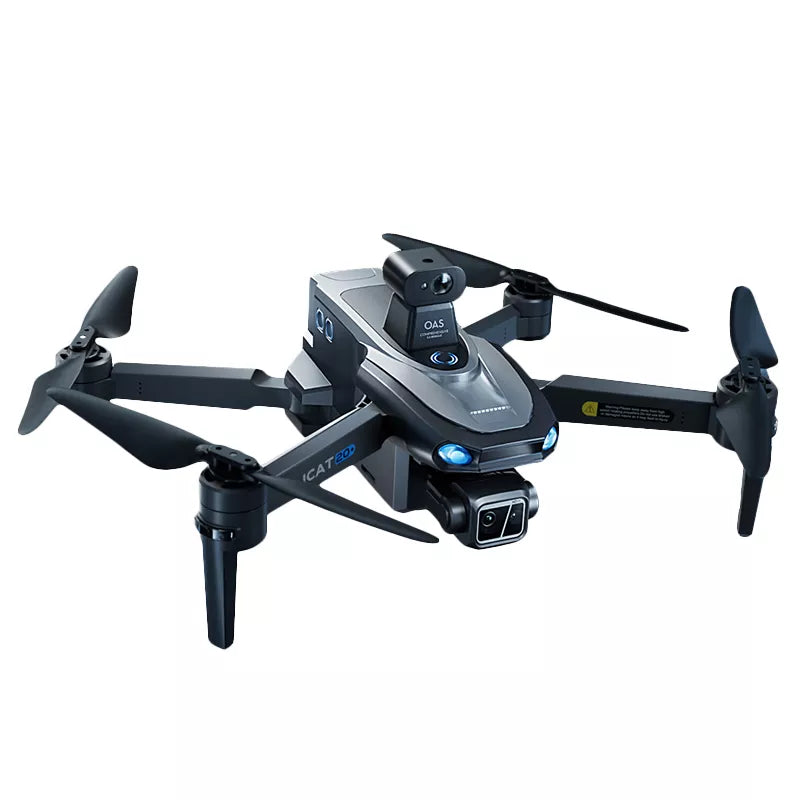 SMRC S840 PRO Titanium Gray 8K Drone 3-Axis Gimbal EIS Camera Intelligent Obstacle Avoidance 5G GPS Quadcopter with Screen Remote Control