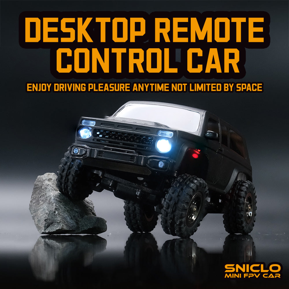 SNICLO Enano Niva 1:43 8031 RC Off-Road Vehicle Simulated Lighting Climbing FPV Goggle Toy Car