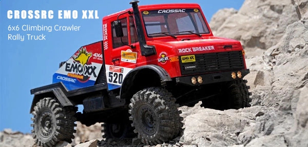 CROSSRC EMO XXL 1/6 RC crawler truck 4x4 6x6 off-road vehicle