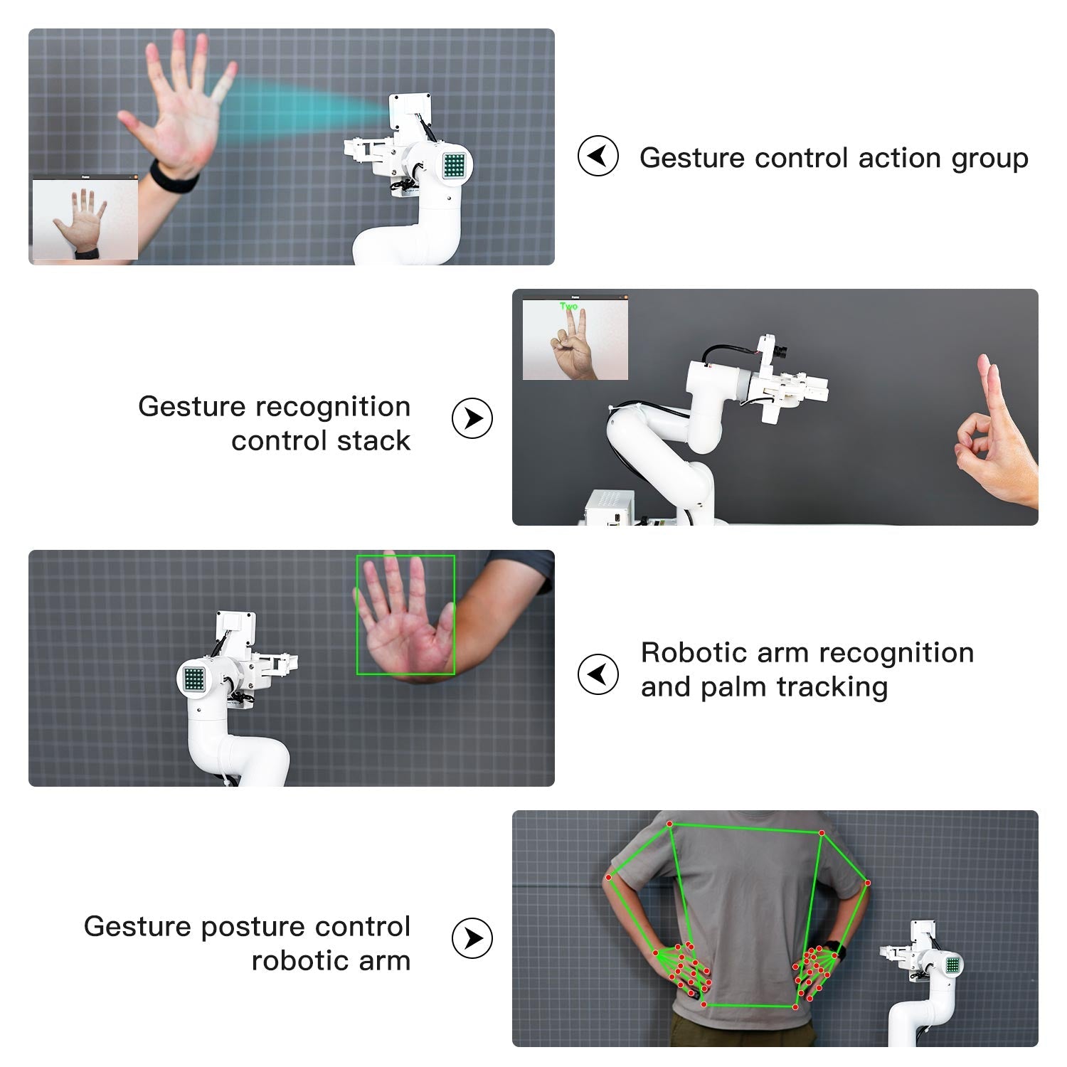 Yahboom JetCobot 7-axis visual collaborative robotic arm STEM Education Python Programming Robot for Jetson NANO 4GB/Orin NANO SUPER/Orin NX SUPER