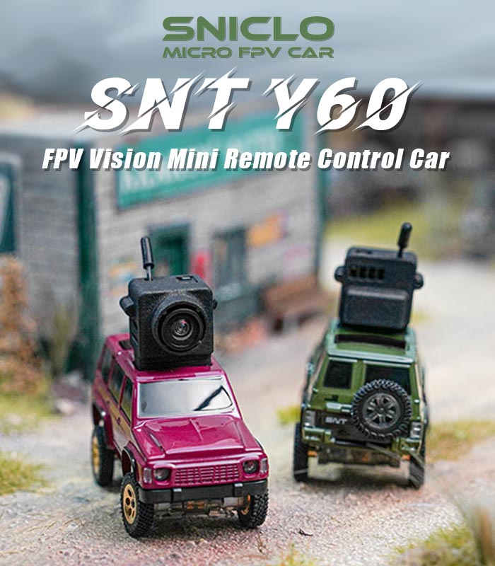 FPV RC Car SNICLO SNT Y60 3005 FPV Goggles Car Removable Mangtic FPVBOX 4WD Car Drift Climbing Car Toys