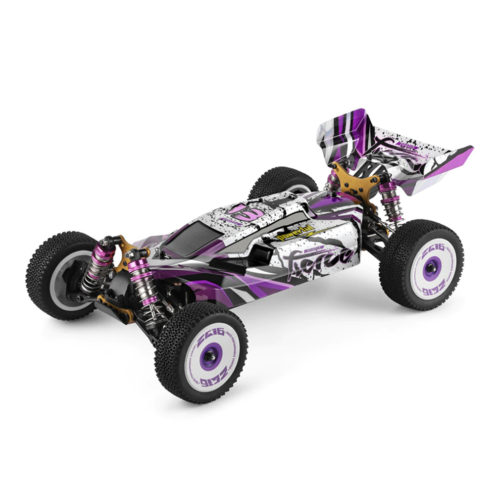 WLtoys 124019 RC Car High Speed 60km/h 4WD 1:12 Metal Chassis 550 Brushed Motor Off-Road Climbing Drift Car Toys