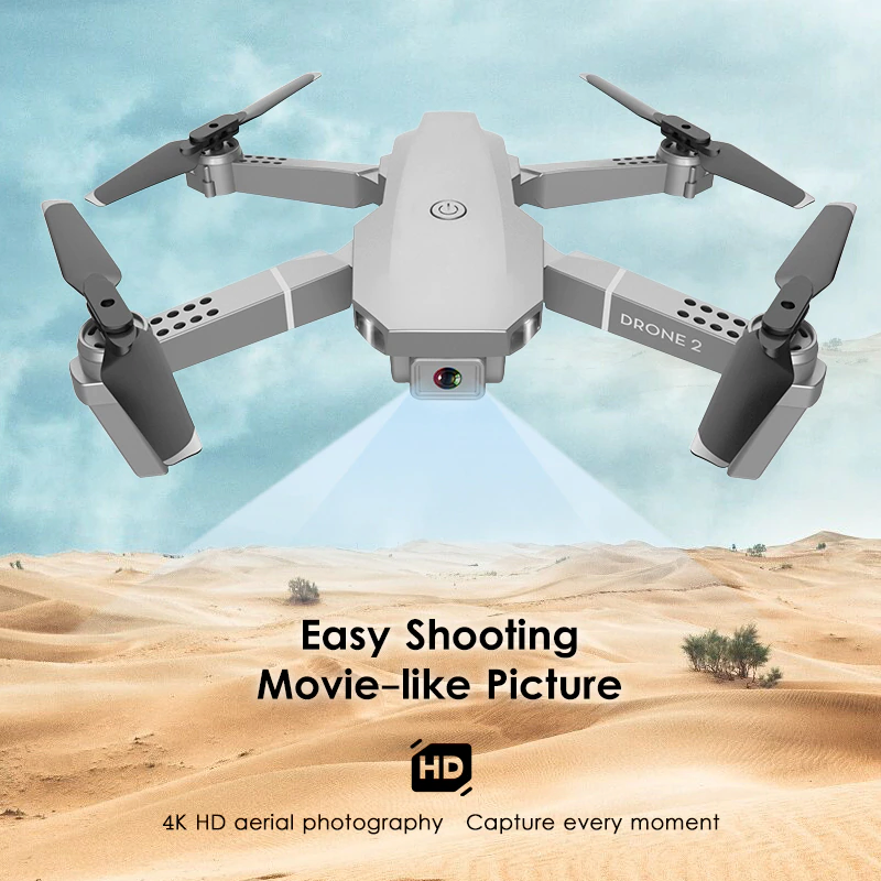 Drone E68 Pro Mini FPV Drone 4K 1080P WiFi Camera Height Hold Foldable Quadcopter