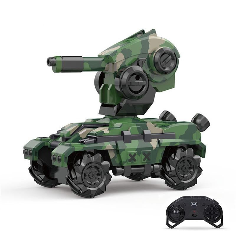 Rc Mecha Tank Emission Water Bomb Multiplayer battle Stunt Car Toy