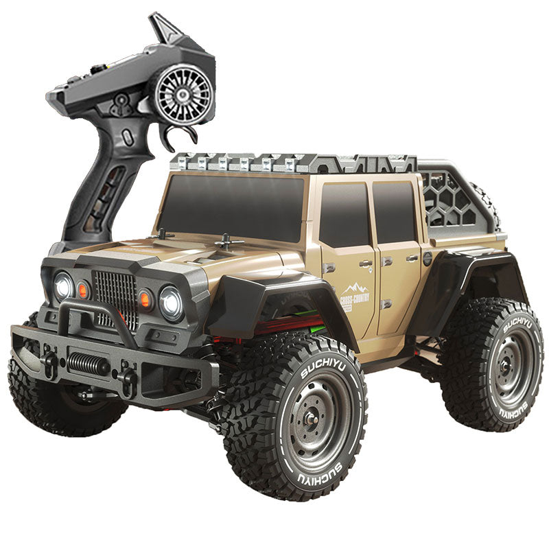 SCY 16104 Pro Jeep Retro Wrangler RC Car 1/16 70KM/H Brushless Off-Road Car 35A ESC 2840 Brushless Motor