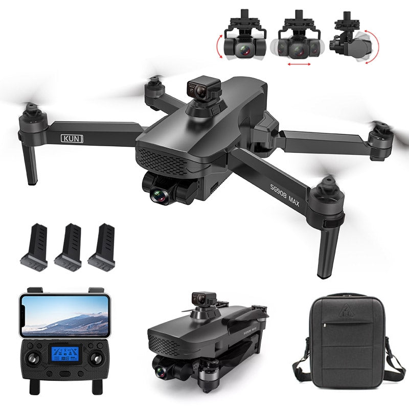 ZLL SG908 MAX 4K Drone 3-Axis Gimbal Brushless Professional Quadcopter