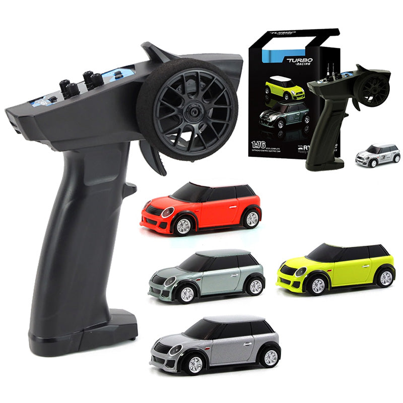 Turbo Racing 1:76 Mini Micro RC Car Full Proportional Toy Car Gift