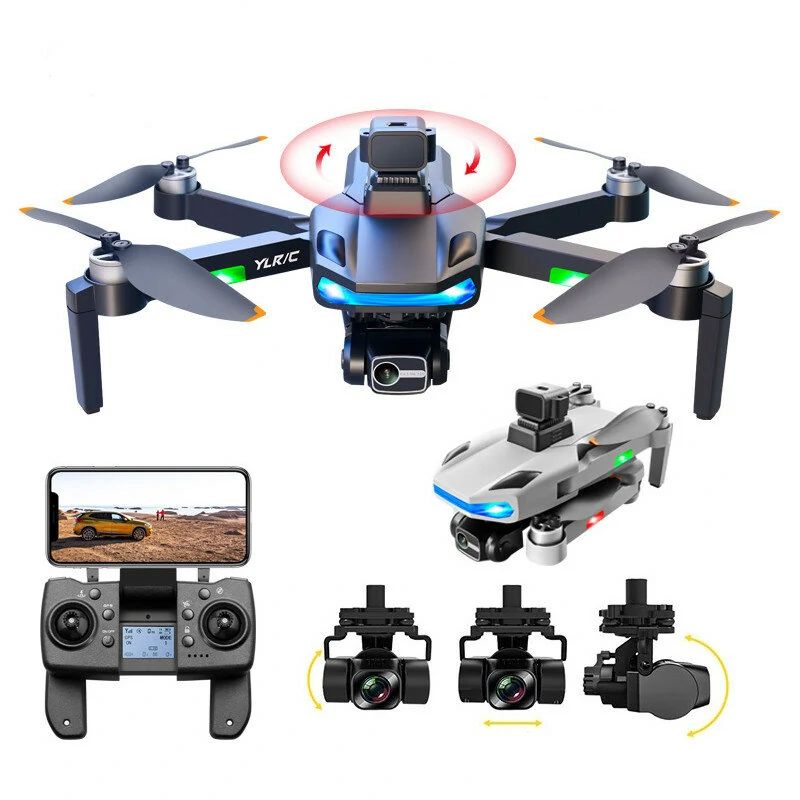 RC Drone S135 Pro 4K 3-Axis Gimbal 360° Obstacle Avoidance Brushless Quadcopter