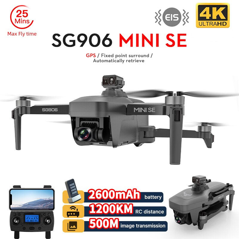 ZLL SG906 MINI SE 4K Drone 360° Obstacle Avoidance Brushless RC Quadcopter
