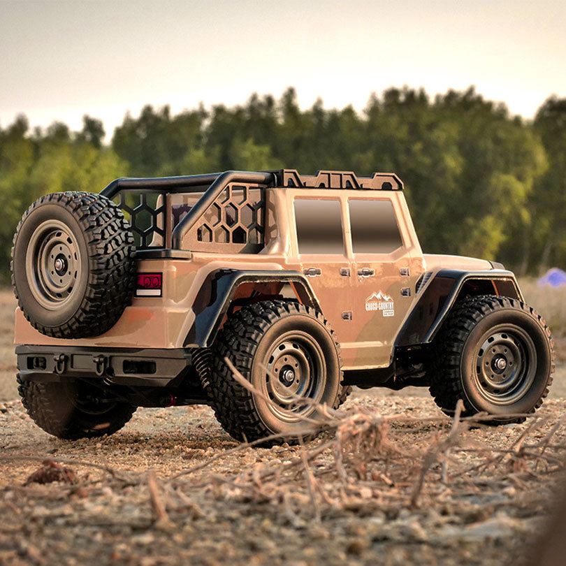 SCY 16104 Pro Jeep Retro Wrangler RC Car 1/16 70KM/H Brushless Off-Road Car 35A ESC 2840 Brushless Motor