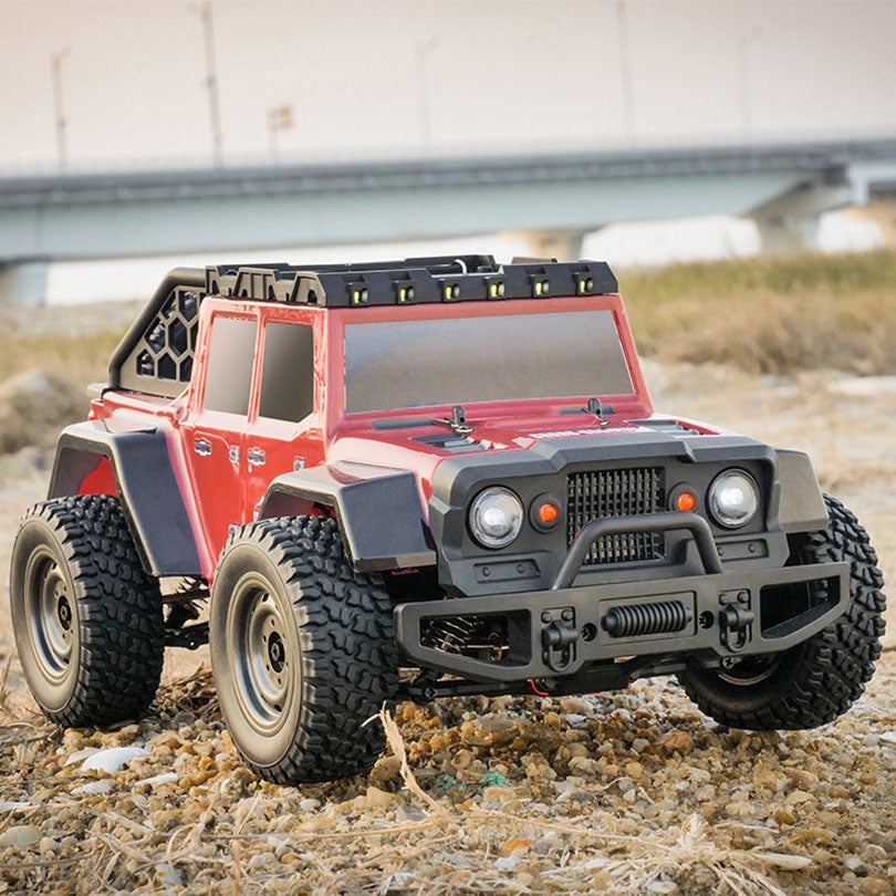 SCY 16104 Pro Jeep Retro Wrangler RC Car 1/16 70KM/H Brushless Off-Road Car 35A ESC 2840 Brushless Motor