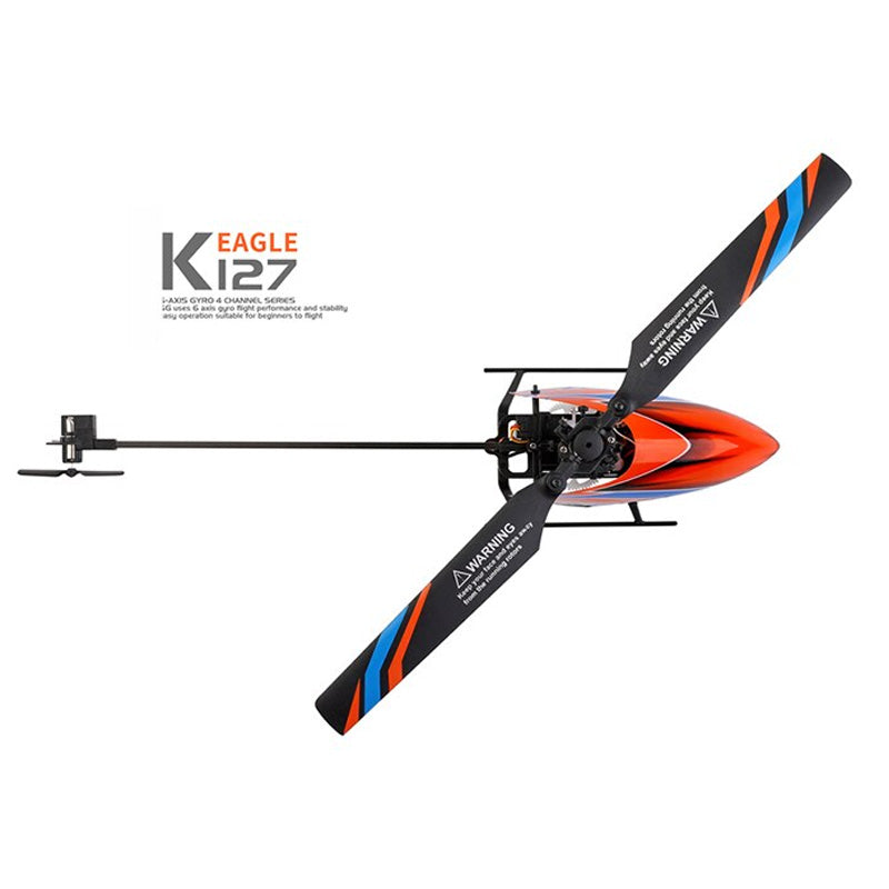 RC Helicopters WLtoys K127 4CH 6-Aixs Gyroscope Helicotper Toys