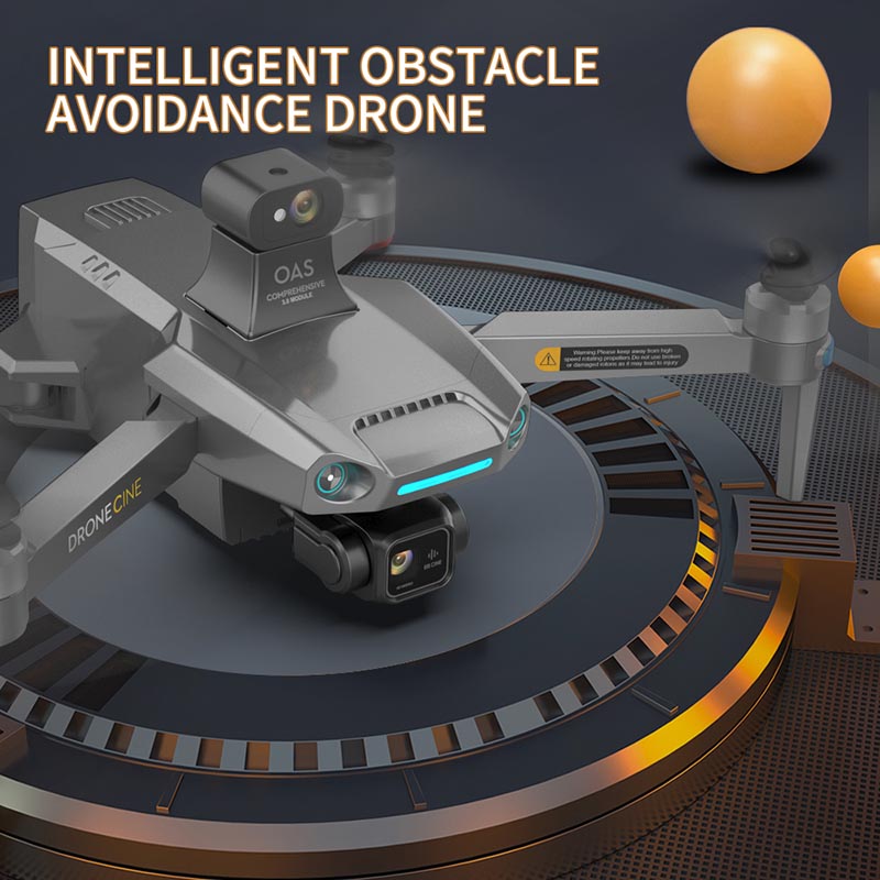 RC Drone S808 3-axis Gimbal 8K Brushless Obstacle Avoidance Quadcopter