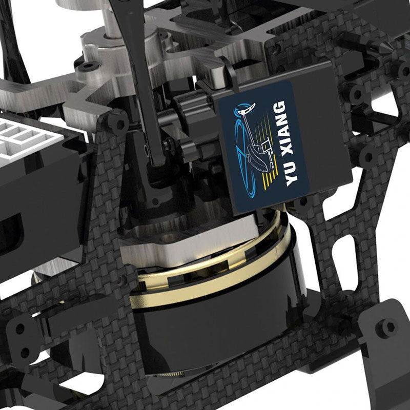 YXZNRC F180 V2 6CH 6-Axis Gyro Optical Flow Localization FPV Camera Brushless Helicopter
