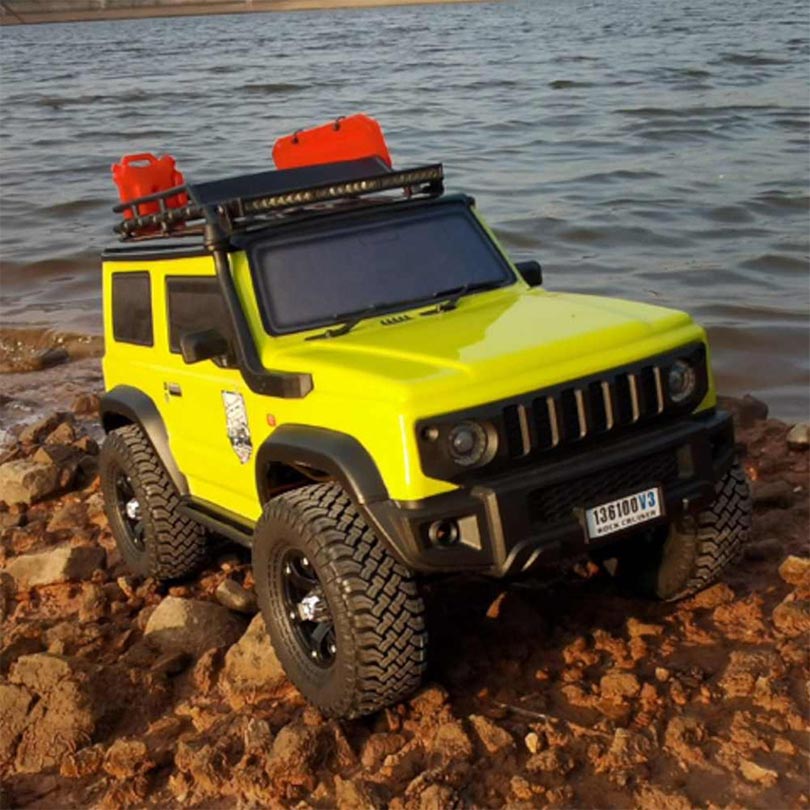 RGT 136100V3 1/10 RC Car 4WD Crawler Climbing Buggy Off-road Vehicle With LED Headlight