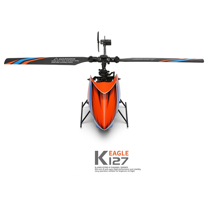 RC Helicopters WLtoys K127 4CH 6-Aixs Gyroscope Helicotper Toys