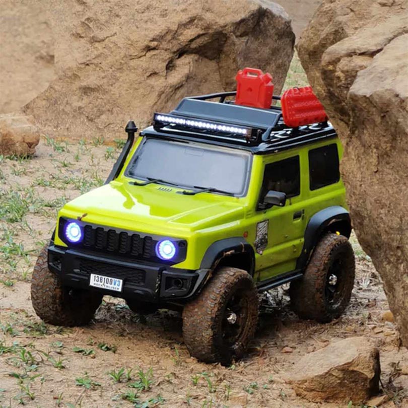 RGT 136100V3 1/10 RC Car 4WD Crawler Climbing Buggy Off-road Vehicle With LED Headlight