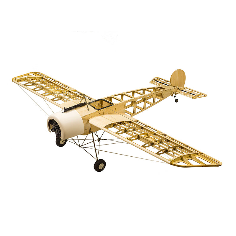 Balsa wood Plane Fokker Eindecker EIII Large Electric or Gas Power Fixed Wing Plane Balsa Kits 1520mm Wingspan