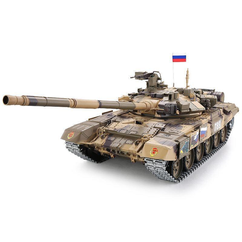 Heng Long 3938 T90 RC Tank Russia Main Battle Tank 1/16 Upgrade Metal RC Tank toys