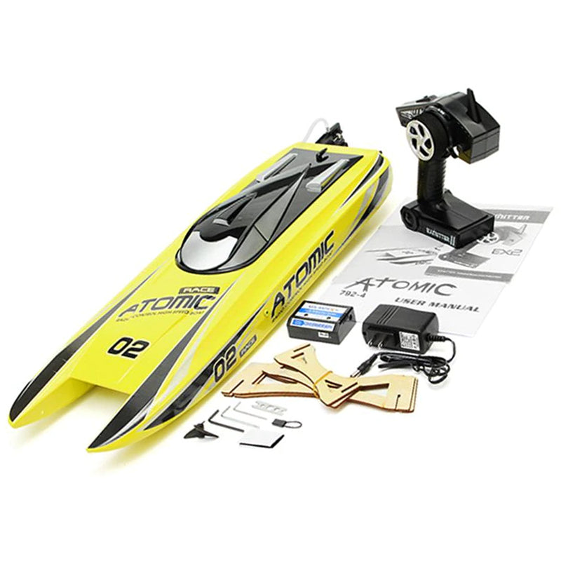 Volantex V792-4 ATOMIC RC Boat High Speed 60km/h Brushless Speedboat PNP Toys