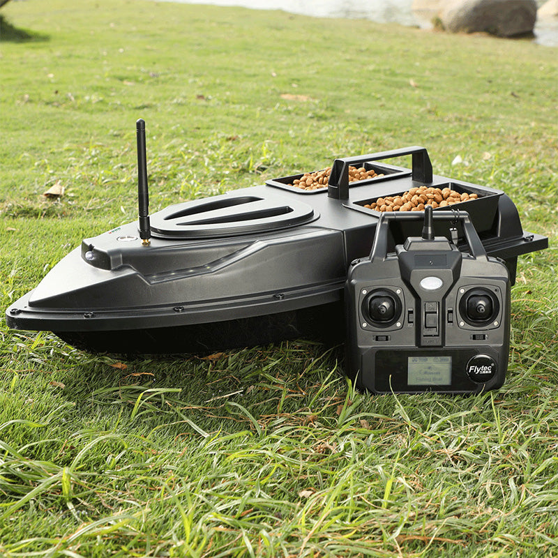 Flytec V700 RC Bait Boat GPS 500M Auto Driving Auto Return Hoppers Load 2KG With Steering Light For Fishing Cast Fishing Net