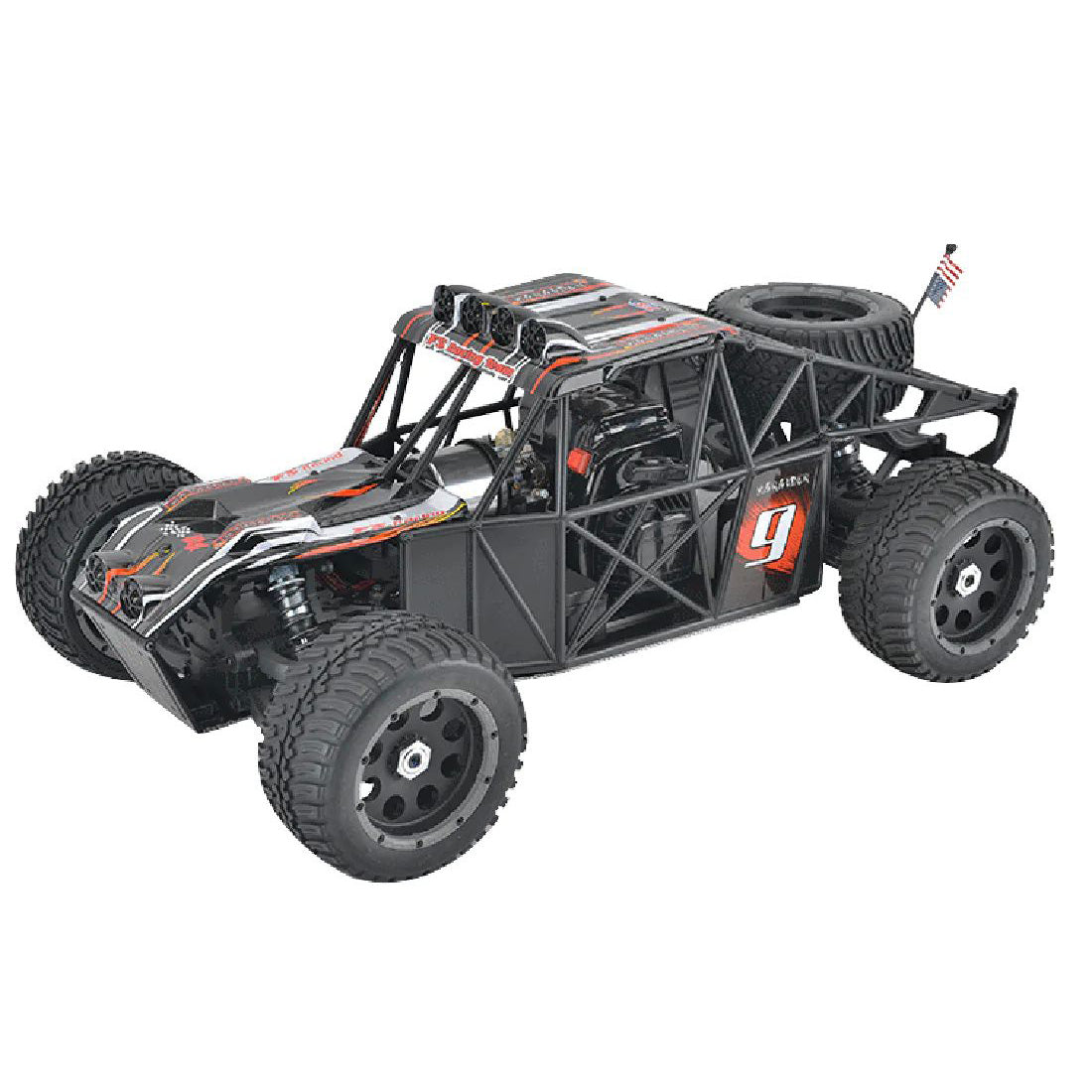 FS Racing 11903 Gasoline RC Car 30CC 1/5 2.4G 4WD High Speed 80KM/H Desert Off-Road Vehicle RTR
