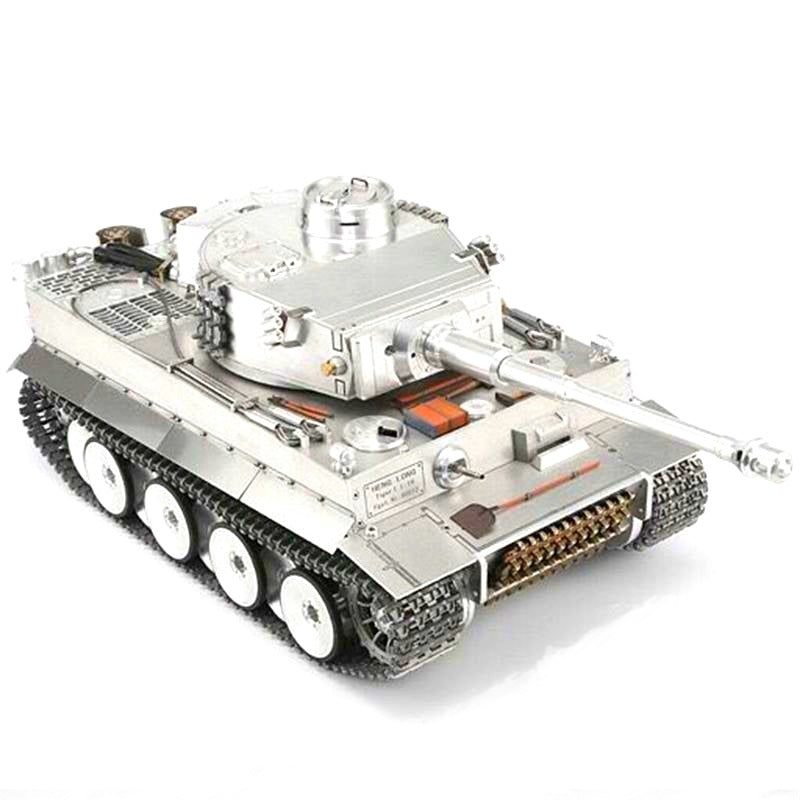 Heng Long RC Tank Customized Version Upgraded Full Metal German Tiger I