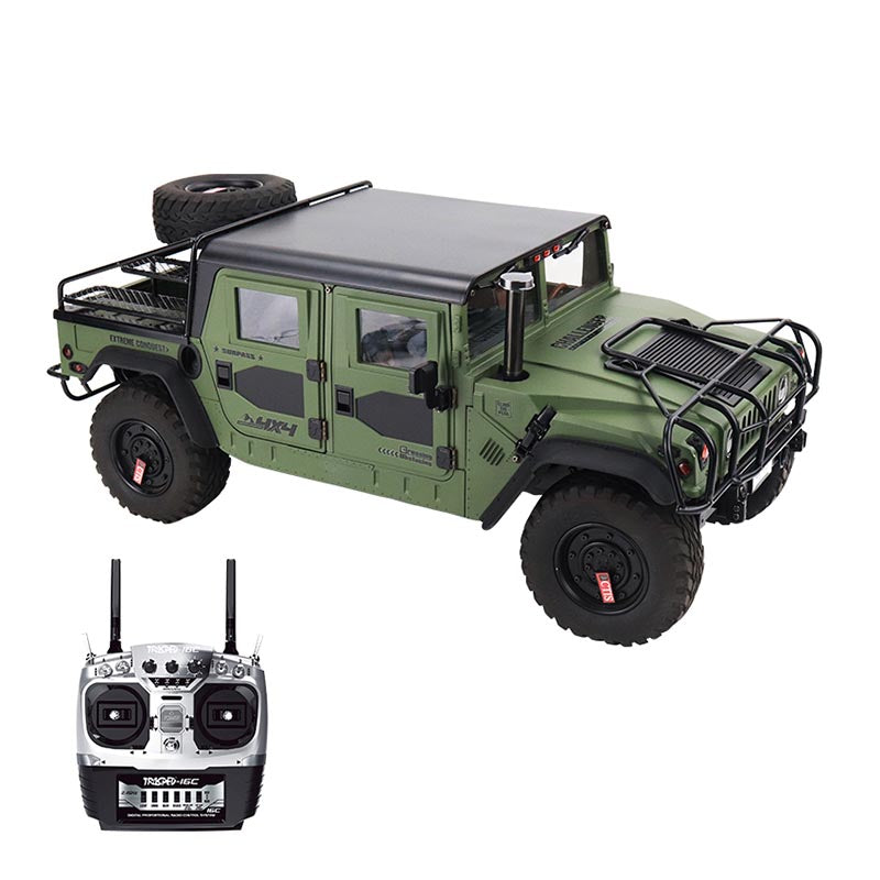 HG P415A 4WD U.S.4X4 Hummer H1 Military Truck 1/10 RC Car