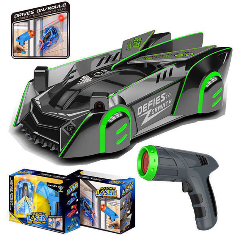 RC Car Stunt Infrared Laser Tracking Climb Wall Follow Light RC Drift Car Electric Anti Gravity Car Toys