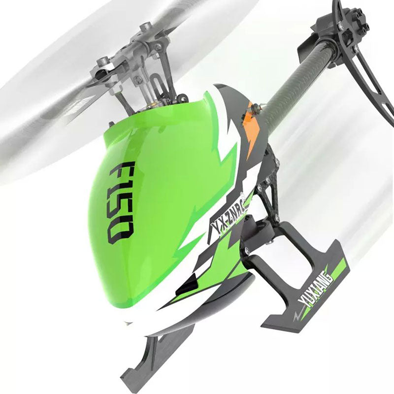 RC Helicopter YUXIANG F150 6CH 6-Axis Gyro Brushless Direct Drive Motor Flybarless Helicopter