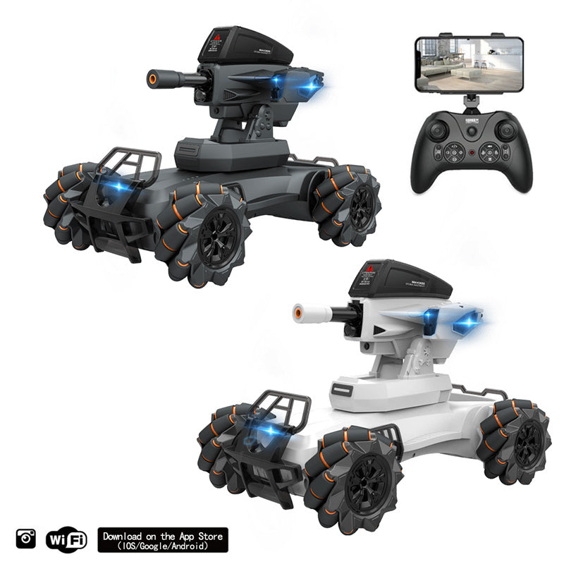 RC Car Interactive Mech Tank Launch water bomb Drift Rotating Electric Toys Car