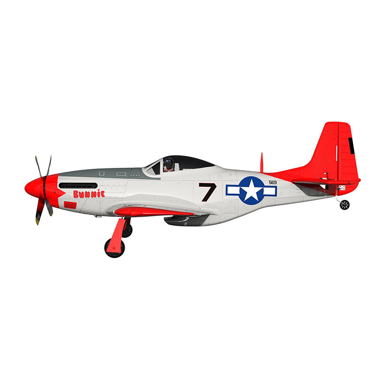 RC Airplane VolantexRC Mustang P51D 768-1 750mm Wingspan EPO Warbird RTF Plane