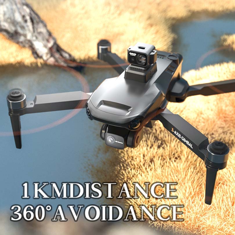 6k Drone X38 Pro 3-Axis Gimbal Obstacle Avoidance Quadcopter