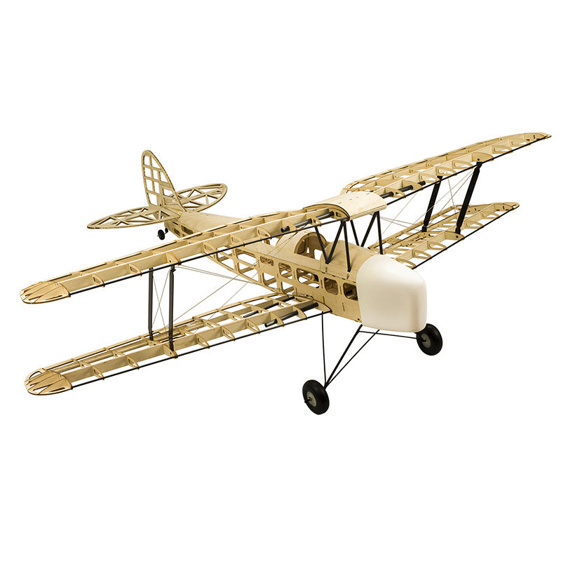 Balsa wood Plane kits DH82a Tiger Moth Large Electric or Gas Power Fixed Wing Plane Balsa Kits 1400mm Wingspan