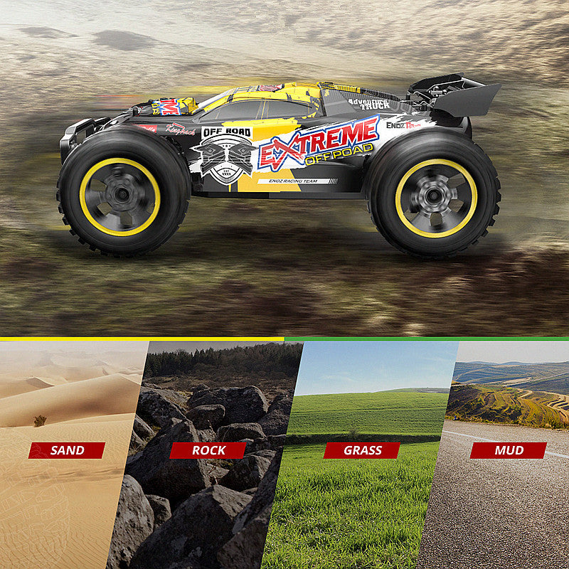 RC Car Brushless 4WD High Speed Off-Road Truck 1/10 Big Foot Drift Car