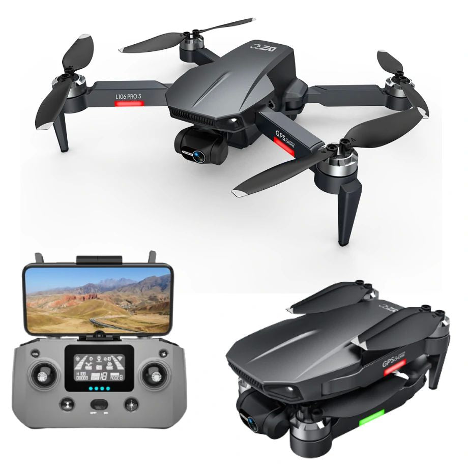 4K Drone L106 PRO3 3-Axis Gimbal EIS Camera Brushless Quadcopter