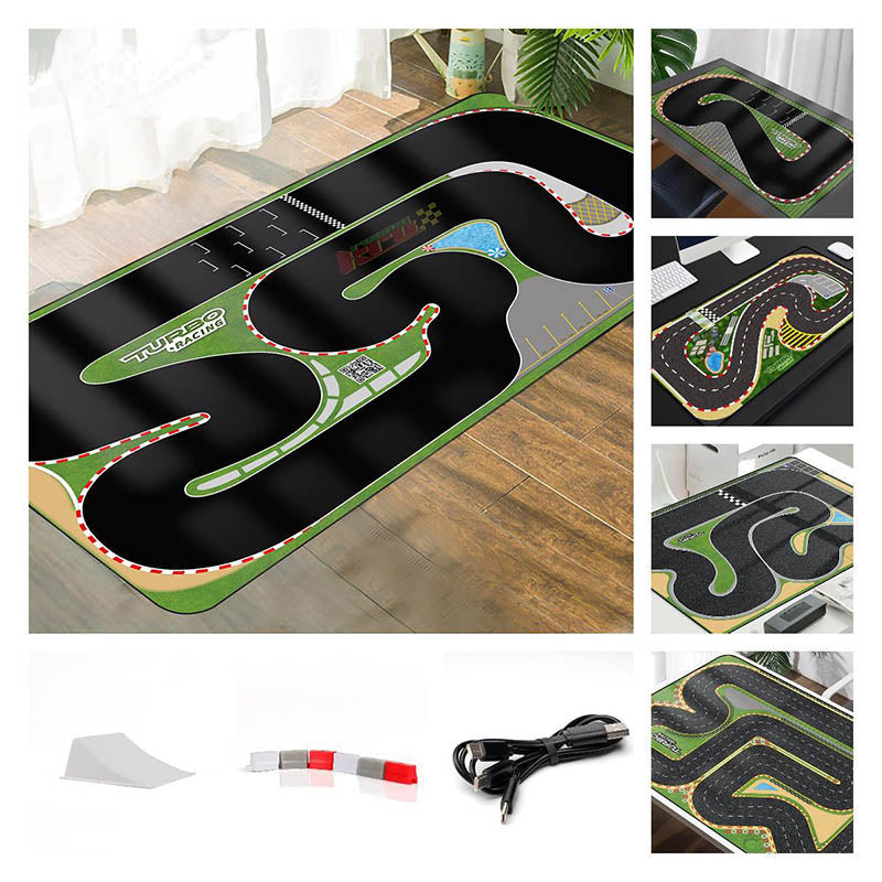 RC 1/76 Micro Car RACE TRACK 47 X 32 Rolll Up Track