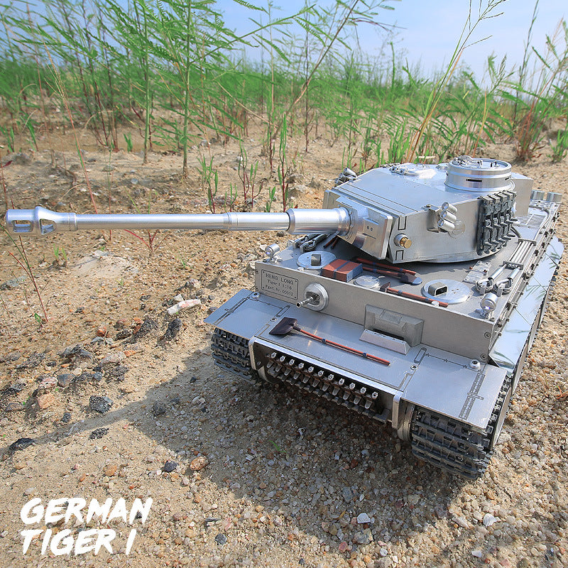 Heng Long RC Tank Customized Version Upgraded Full Metal German Tiger I