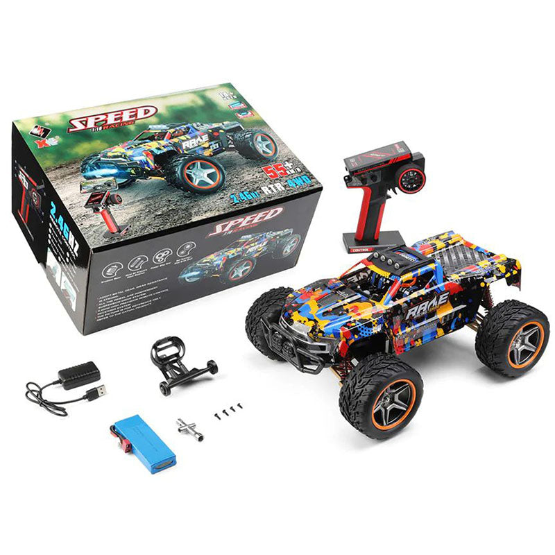 RC Car Wltoys 104016 104018 Brushless 1:10 4WD Large Alloy Electric Crawler