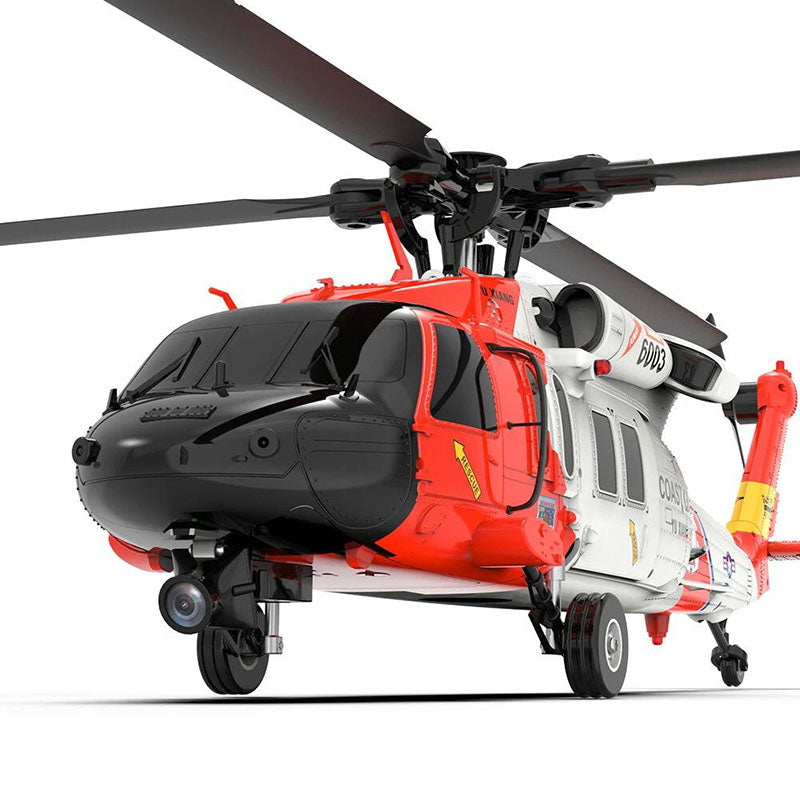 YXZNRC F09-S 6CH 6-Axis Gyro RC Helicopter GPS Optical Flow Positioning FPV Camera Brushless Flybarless Plane