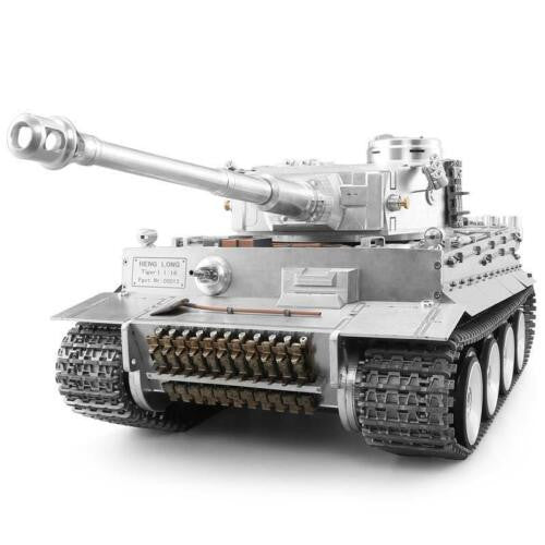 Heng Long RC Tank Customized Version Upgraded Full Metal German Tiger I